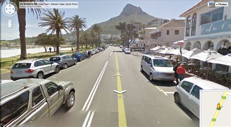 google maps south africa street view